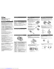 Smc Networks EX600-SPR1 Installation & Maintenance Manual