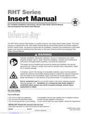 Universal-Ray RHT-65 SERIES Manual