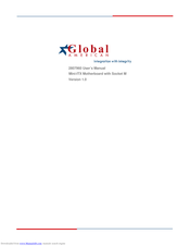 Global American 2807960 User Manual