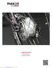 Maxon BIKEDRIVE MX25 User Manual