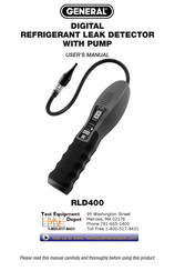 General RLD400 User Manual