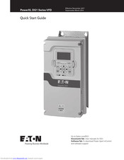 Eaton PowerXL DG1-34038FB-C21C Quick Start Manual