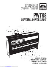 Palmer PWT08 User Manual