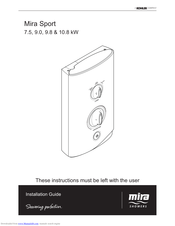 Mira J03B Installation Manual
