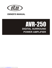Eltax AVR-250 Owner's Manual