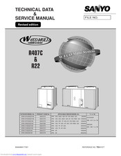 Sanyo SPW-CR1503GDYH8 Technical Data & Service Manual