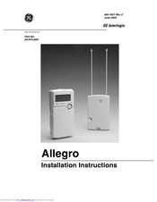 GE Allegro Installation Instructions Manual