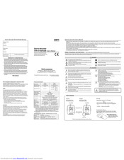 T&D TR-52S User Manual