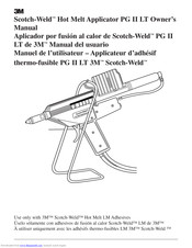 3M Scotch-Weld PG II LT Owner's Manual