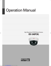 Inter-m IDI-540N Operation Manuals
