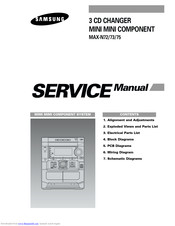 Samsung MAX-N72 Service Manual