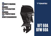 TOHATSU BFT 60A Owner's Manual