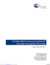 Cypress CY8C28413-24PVXI User Manual