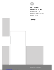 Gorenje ORB152BK Detailed Instructions