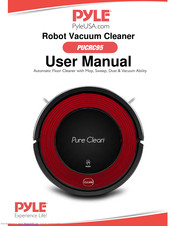 Vacuum PureClean PUCRC95 Robot Automatic Floor Cleaner W/ Mop Dust Sweep 