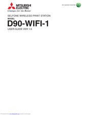 Mitsubishi Electric D90-WIFI-1 User Manual
