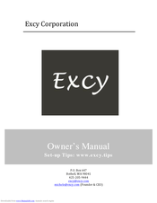 Excy XCS Series Owner's Manual