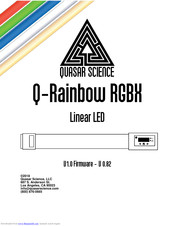 Quasar Science Q-Rainbow RGBX Manual