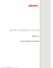 4IPNET WHG713 Quick Installation Manual