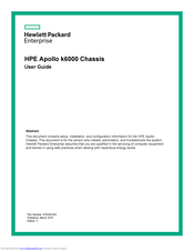 HPE Apollo k6000 User Manual
