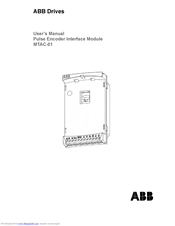 ABB MTAC-01 User Manual