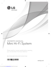 LG MCS1306F Owner's Manual