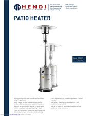 Hendi 272602 User Instructions