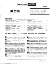 DRESSER RCS Instructions Manual