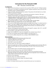 Micromeritics Flowsorb II 2300 Instructions For Use