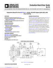 Analog Devices EVAL-AD7176-2SZD User Manual