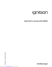 Ignition Xo8 LED Fx Strobe User Manual