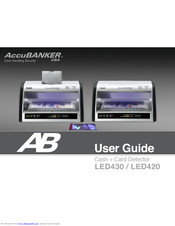 AccuBANKER LED430 User Manual
