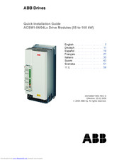 ABB ACSM1-04 Series Quick Installation Manual