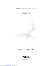 NEC Versa TXi Series Service Manual
