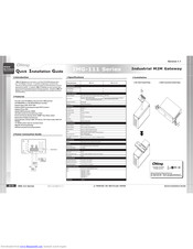 ORING IMG-111 Quick Installation Manual