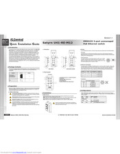 Comtrol Satyrn U041-RE-M12 Quick Installation Manual