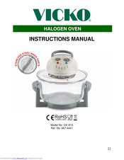 VICKO CK-A15 Instruction Manual