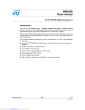 ST STR7 User Manual