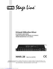 IMG STAGE LINE MMX-28 Instruction Manual