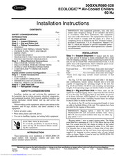 Carrier ECOLOGIC 30GXN Installation Instructions Manual