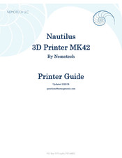 Nemotech Nautilus MK42 Printer Manual