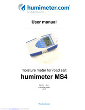humimeter MS4 User Manual