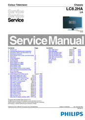 Philips LC8.2HA LA Service Manual