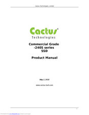 Cactus KD16GFI-240S Product Manual