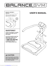 Balance Gym BGYM07.0 User Manual