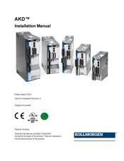 Kollmorgen AKD-x00306 Installation Manual