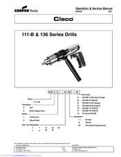 Cooper Tools CLECO 111-B Series Operation & Service Manual