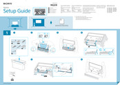 SONY BRAVIA KD-49X705E Setup Manual