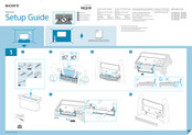 SONY BRAVIA KD-49X725E Setup Manual