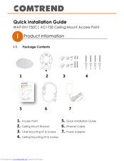 Comtrend Corporation WAP-EN1750C Quick Installation Manual